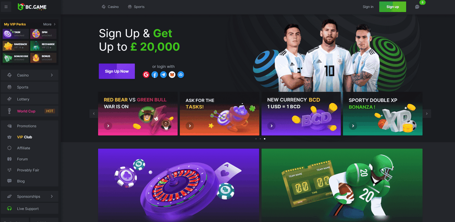 BC.GAME Launches Pioneering Solana Airdrop with 400 Million $BC Tokens 